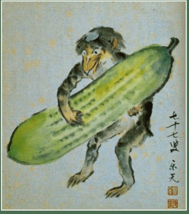 kappa thích dưa chuột